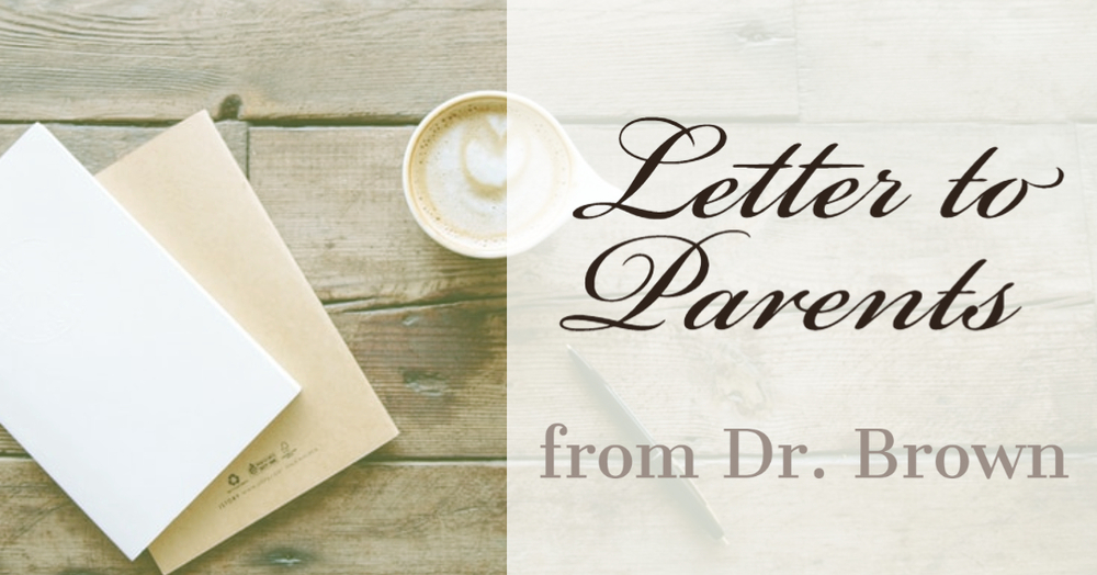 letter to parents header