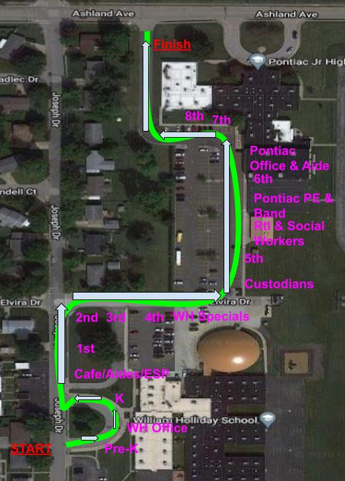 Christmas Parade Route