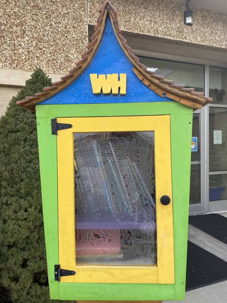 Frosted window panes, great books gleaming inside . . .