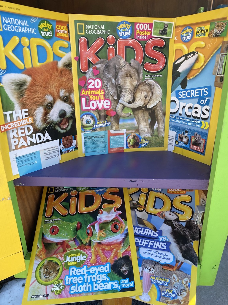 Nat Geo Kids magazines